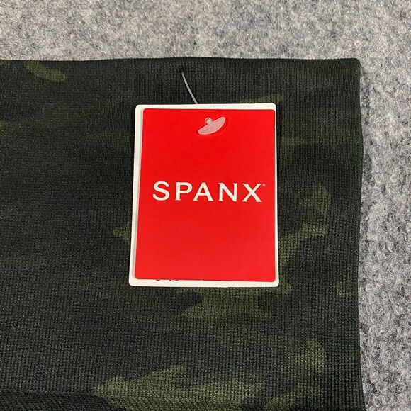 SPANX Look At Me Now Seamless High Rise Leggings Womens X-Small XS 0 Green Camo - Picture 7 of 16
